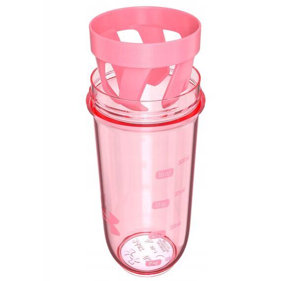 Bidon shaker Under Armour 32oz Playmaker Jug Cerise 700 ml różowy, 3 zdjęcie