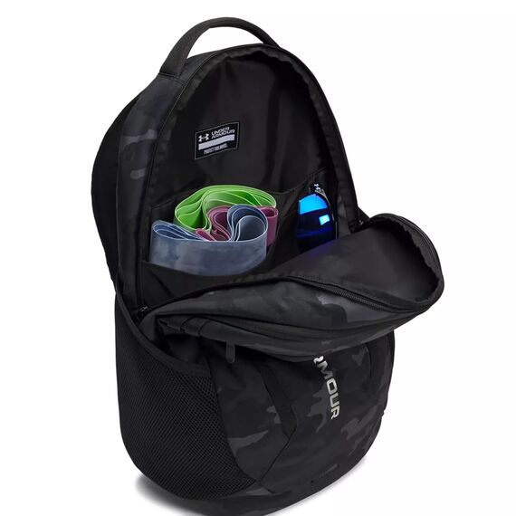 UNDER ARMOUR plecak UA Hustle 6.0 Backpack czarne moro, Kolor: czarny, Rozmiar: one size, 3 zdjęcie