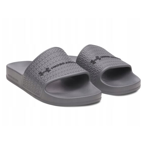UNDER ARMOUR klapki gumowe UA ARMR SLIDE LITE szare, Kolor: szary, Rozmiar: 42.5, 3 zdjęcie