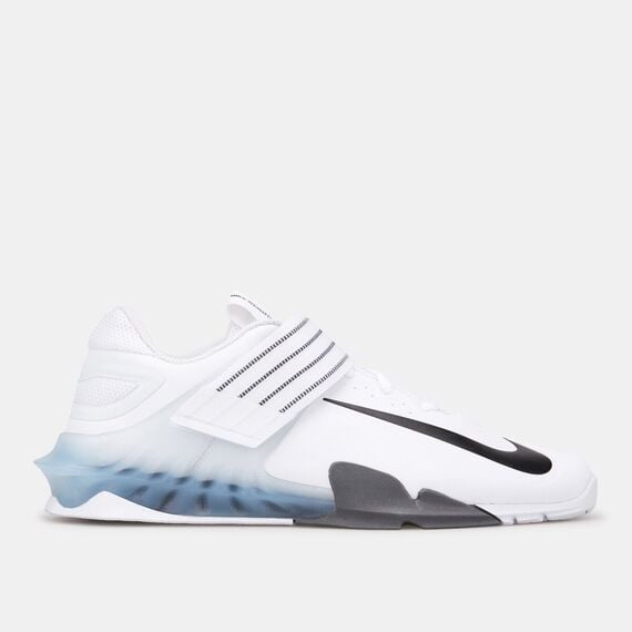 NIKE-SAVALEOS-II buty do podnoszenia ciężarów na siłownię białe/szare