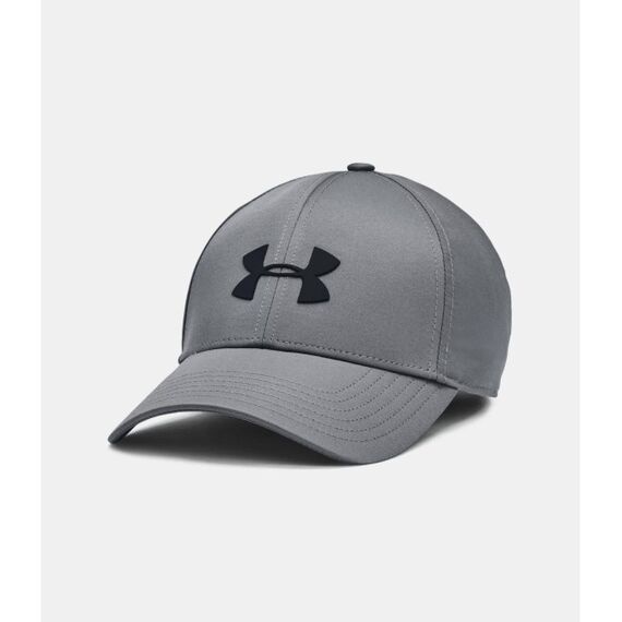UNDER ARMOUR czapka z daszkiem męska M BLITZING LOW STORM ADJ szara, Kolor: szary, Rozmiar: one size
