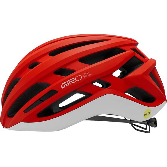 Kask szosowy GIRO AGILIS MIPS matte flame red, 3 zdjęcie
