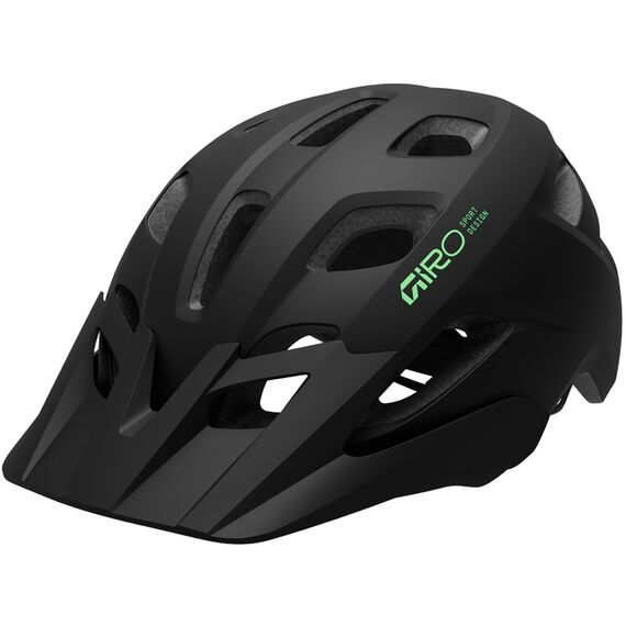 Kask dziecięcy GIRO TREMOR CHILD matte black/vivid green roz. Uniwersalny