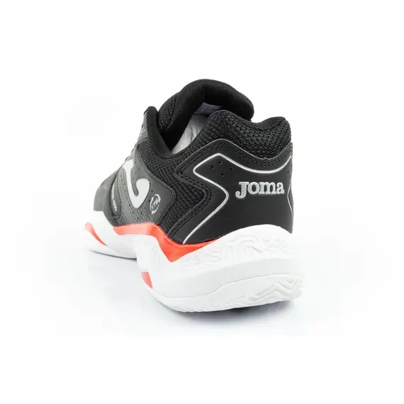 Joma buty sportowe do padla męskie Master tenis ziemny obuwie na kort czarne białe czerwone, Kolor: czarny, Waga: 1, Rozmiar: 45, 5 zdjęcie