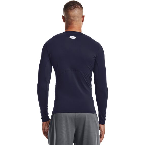 UNDER ARMOUR koszulka długi rękaw UA HG Armour Comp LS granatowa, Kolor: granatowy, Rozmiar: XL, 4 zdjęcie