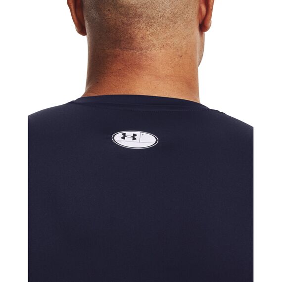 UNDER ARMOUR koszulka długi rękaw UA HG Armour Comp LS granatowa, Kolor: granatowy, Rozmiar: M, 2 zdjęcie