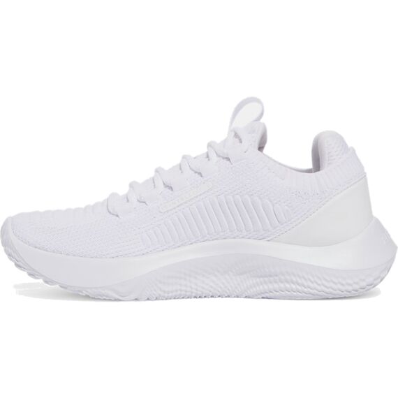 UNDER ARMOUR buty sportowe damskie UA W Dynamic 2 białe, Kolor: biały, Rozmiar: 37.5, 5 zdjęcie