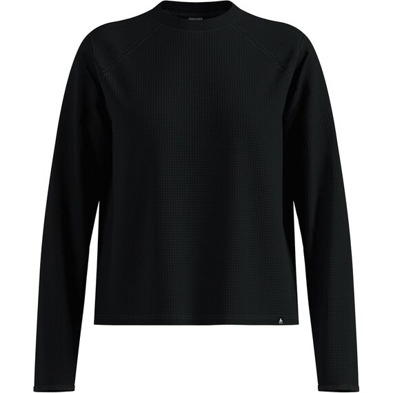 ODLO Longsleeve damski czarny Cubic, Kolor: czarny, Rozmiar: M