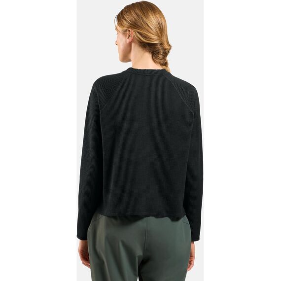 ODLO Longsleeve damski czarny Cubic, Kolor: czarny, Rozmiar: S, 3 zdjęcie