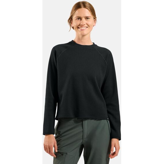 ODLO Longsleeve damski czarny Cubic, Kolor: czarny, Rozmiar: S, 2 zdjęcie