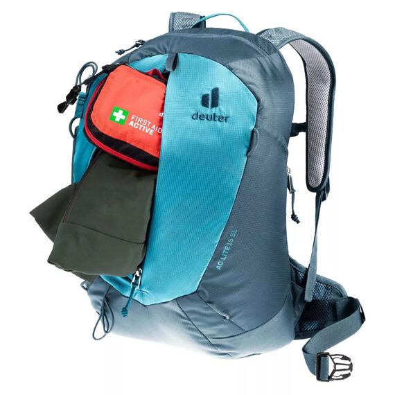 DEUTER lekki plecak turystyczny damski AC Lite 15 SL niebieski, Kolor: niebieski, Rozmiar: one size, 5 zdjęcie