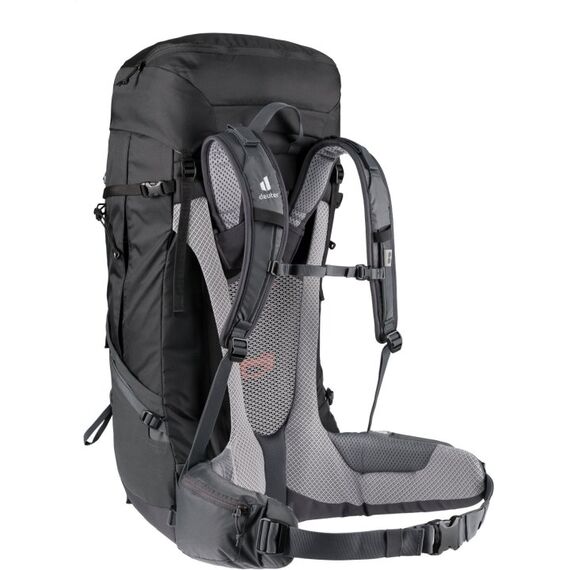DEUTER plecak turystyczny Futura Air Trek 60 + 10 czarny, Kolor: czarny, Rozmiar: one size, 2 zdjęcie