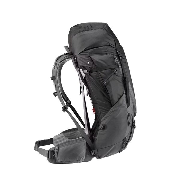 DEUTER plecak turystyczny Futura Air Trek 50 + 10 czarny, Kolor: czarny, Rozmiar: one size, 7 zdjęcie