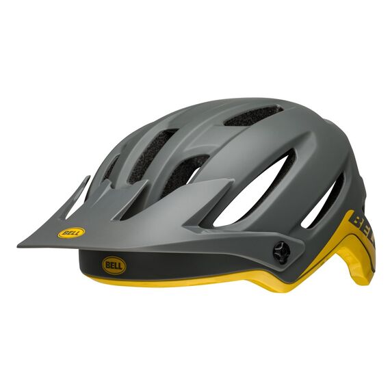 Kask mtb BELL 4FORTY matte gloss gray żółty, Kolor: szary, Rozmiar: 52-56, 2 zdjęcie