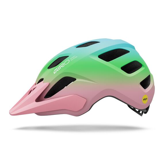 Kask dziecięcy GIRO TREMOR MIPS CHILD matte blue jewel roz. Uniwersalny (47-54 cm), Kolor: różowo-zielony, Rozmiar: 47-54, 2 zdjęcie