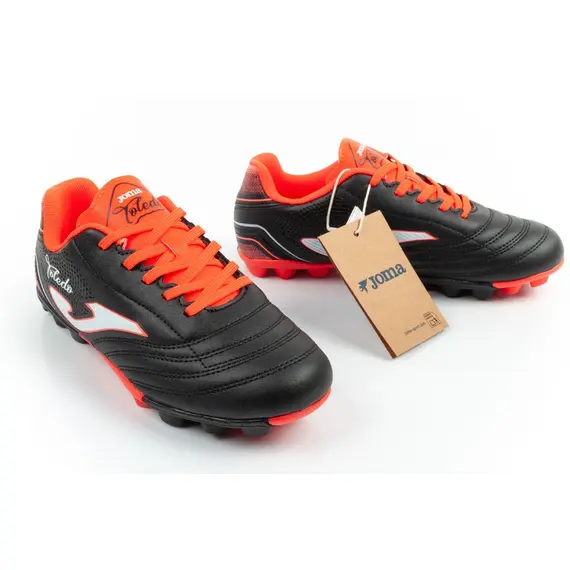 Joma buty dziecięce piłkarskie Toledo JR 2601 sportowe korki lanki, Kolor: czarny, Rozmiar: 31, 2 zdjęcie