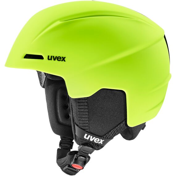 UVEX viti kask narciarski dziecięcy lekki z regulacją na stok snowboard zielony, Kolor: zielony, Rozmiar: 51-55