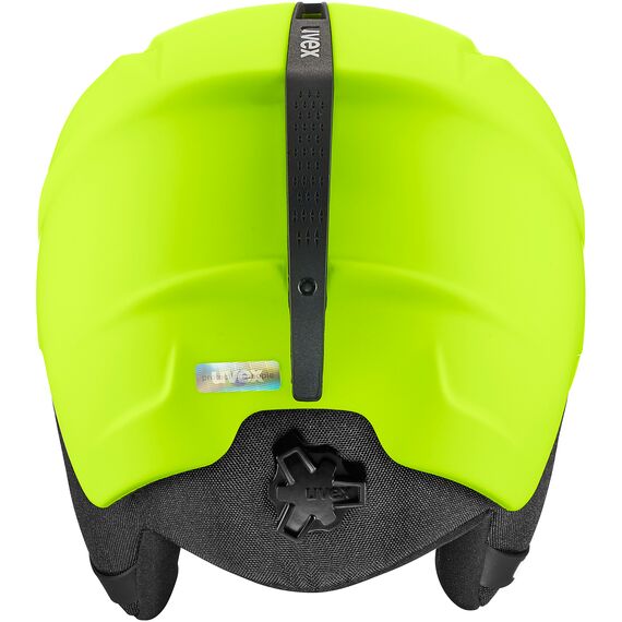 UVEX viti kask narciarski dziecięcy lekki z regulacją na stok snowboard zielony, Kolor: zielony, Rozmiar: 51-55, 5 zdjęcie