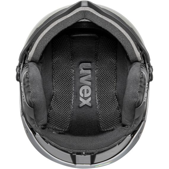 Uvex Wanted Visor pro V kask narciarski snowboard fotochromowy wizjer czarny, Kolor: czarny, Rozmiar: 54-58, 20 zdjęcie