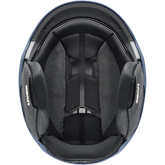 Kask narciarski UVEX Resolution niebieski, Kolor: niebieski, Rozmiar: 52-55, 4 zdjęcie