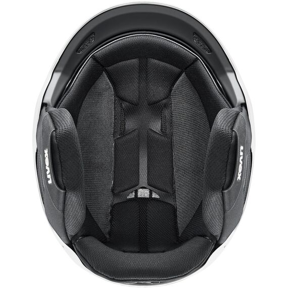 Kask narciarski UVEX Resolution biało-fioletowy, Kolor: fioletowy, Rozmiar: 52-55, 4 zdjęcie