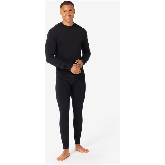SUPER.NATURAL TUNDRA175 LS koszulka męska termoaktywna merino czarna, Kolor: czarny, Rozmiar: XL, 2 zdjęcie