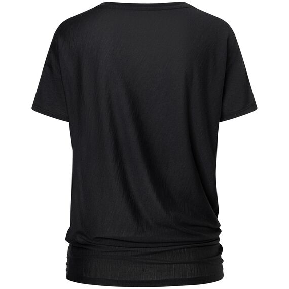 SUPER.NATURAL Yoga Loose Tee koszulka damska joga pilates merino czarna, Kolor: czarny, Rozmiar: L, 5 zdjęcie