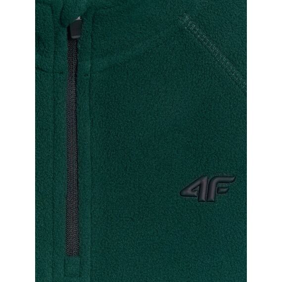 4F Fleece Underwear M086 bluza polarowa dziecięca na narty zimowa zielona, Kolor: zielone, Rozmiar: 134/140, 7 zdjęcie