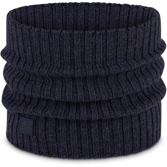 Bandana BUFF KNITTED NORVAL NIGHT BLUE, Kolor: granatowy, Rozmiar: one size, 2 zdjęcie