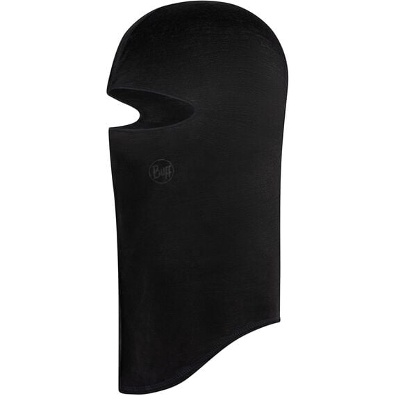 Kominiarka BUFF MERINO LIGHTWEIGHT BALACLAVA SOLID BLACK