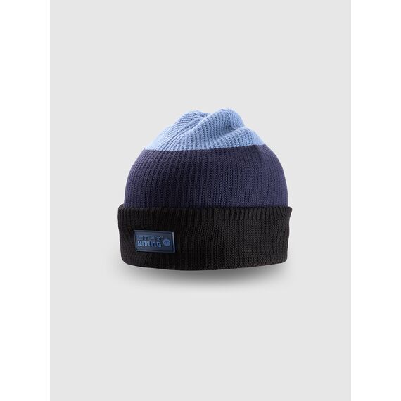 4F ESSENTIAL czapka zimowa dziecięca chłopięca niebieska, Kolor: niebieski, Rozmiar: one size, 2 zdjęcie