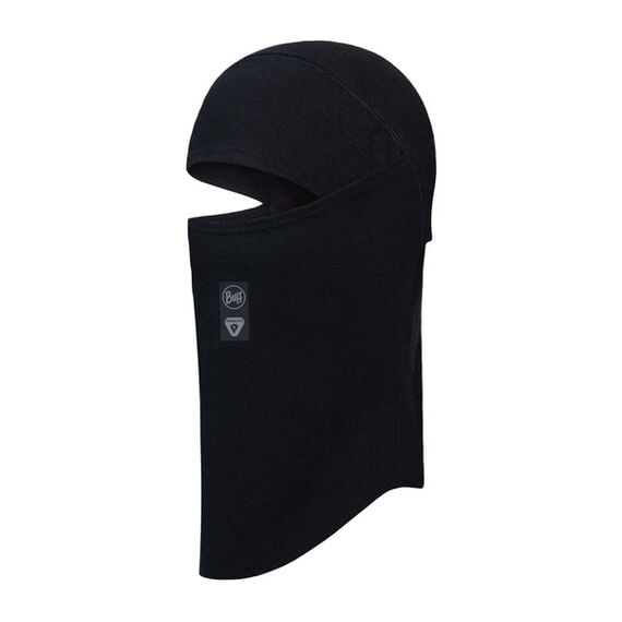 Kominiarka dziecięca BUFF THERMONET® HINGED BALACLAVA SOLID BLACK