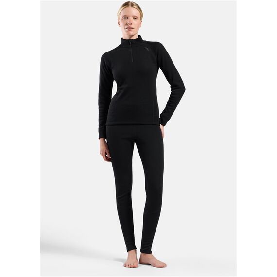 Legginsy termoaktywne damskie Odlo ACTIVE X-WARM BL BOTTOM long czarne, Kolor: czarny, Rozmiar: ​M