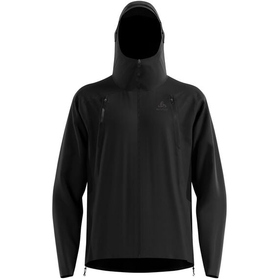 Kurtka przeciwdeszczowa męska Odlo X-ALP WATERPROOF PRO Jacket czarna, Kolor: czarny, Rozmiar: ​L