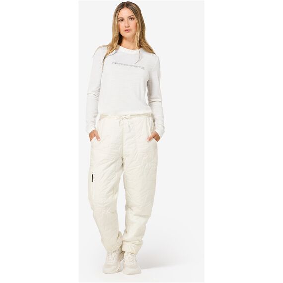 Longsleeve damski SUPER.NATURAL POWDER TO THE PEOPLE BIO biały, Kolor: biały, Rozmiar: ​M