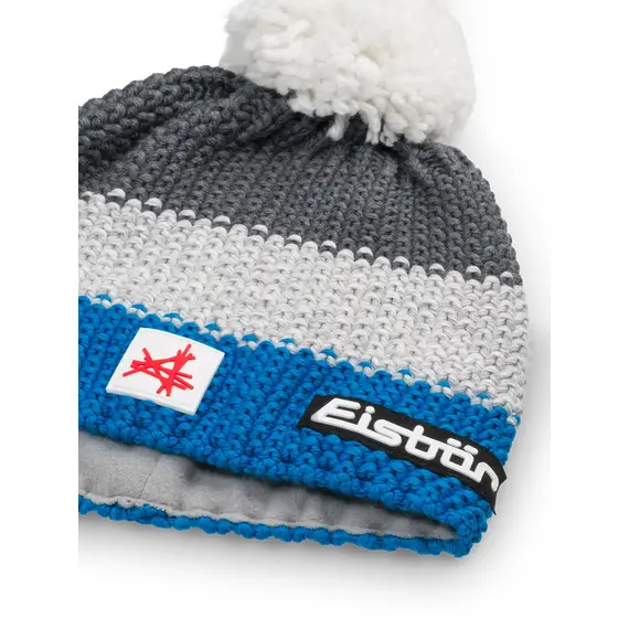 Czapka dziecięca Eisbar Star Pompon MÜ SA kids niebieska, Kolor: niebieski, Rozmiar: one size, 2 zdjęcie