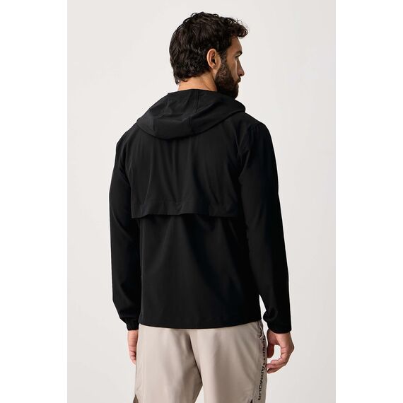 Under Armour UA Velociti Hooded Jacket lekka męska kurtka biegowa z kapturem czarna, Kolor: czarny, Rozmiar: XL, 2 zdjęcie