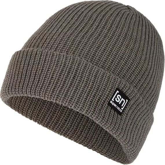 SUPER.NATURAL Czapka MERINO BASIC BEANIE zielona, Kolor: zielony, Rozmiar: one size
