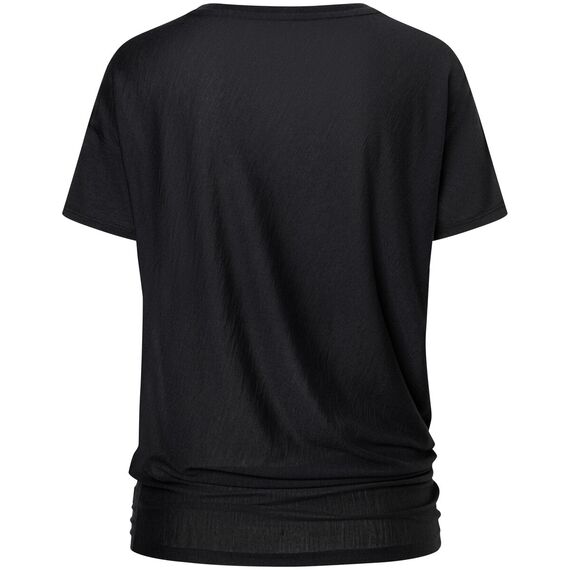 SUPER.NATURAL Koszulka z krótkim rękawkiem damska merino Yoga Losee Tee czarna, Kolor: czarny, Rozmiar: S, 4 zdjęcie