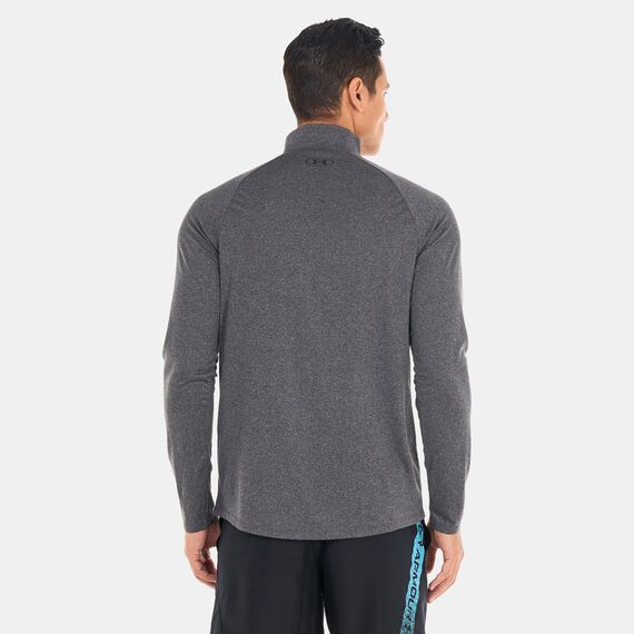 Under Armour UA Tech 2.0 1/2 Zip męska bluza treningowa szybkoschnąca szara, Kolor: szary, Rozmiar: L, 2 zdjęcie