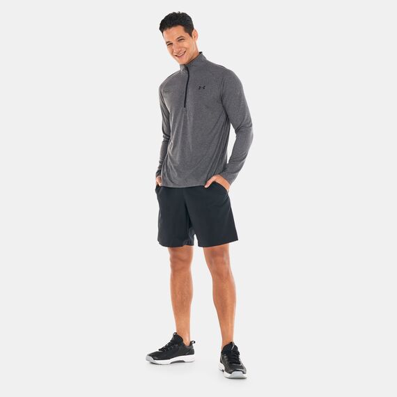 Under Armour UA Tech 2.0 1/2 Zip męska bluza treningowa szybkoschnąca szara, Kolor: szary, Rozmiar: M, 3 zdjęcie