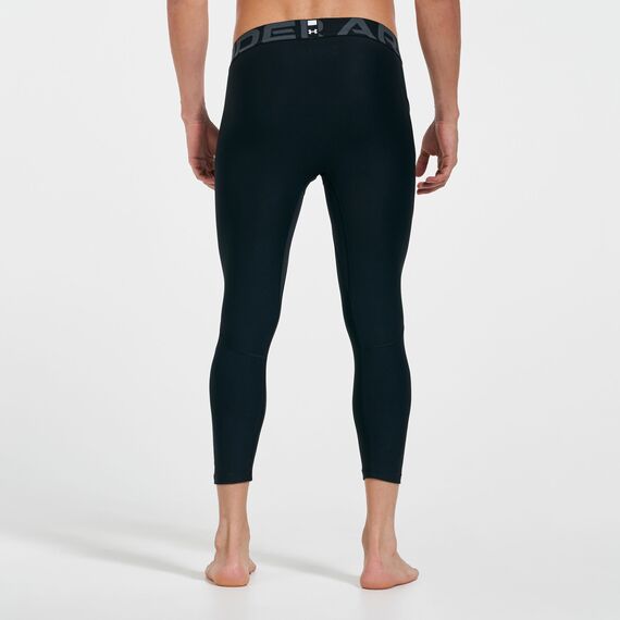 Under Armour UA HG Armour 3/4 Legging męskie legginsy treningowe czarne, Kolor: czarny, Rozmiar: M, 2 zdjęcie