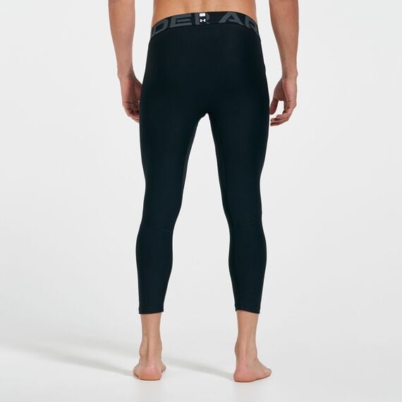Under Armour UA HG Armour 3/4 Legging męskie legginsy treningowe czarne, Kolor: czarny, Rozmiar: XL, 2 zdjęcie