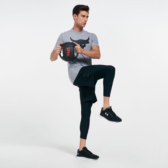 Under Armour UA HG Armour 3/4 Legging męskie legginsy treningowe czarne, Kolor: czarny, Rozmiar: S, 3 zdjęcie