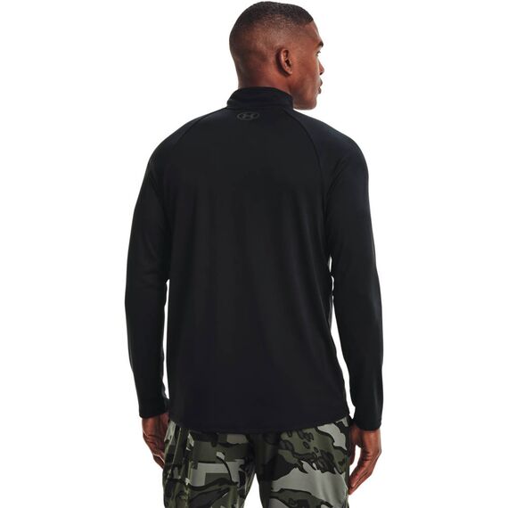 Under Armour UA Tech 2.0 1/2 Zip męska bluza treningowa sportowa czarna, Kolor: czarny, Rozmiar: XL, 2 zdjęcie