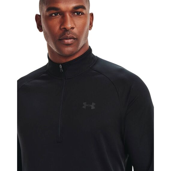 Under Armour UA Tech 2.0 1/2 Zip męska bluza treningowa sportowa czarna, Kolor: czarny, Rozmiar: M, 3 zdjęcie