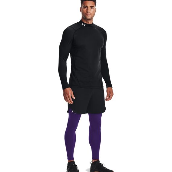 UNDER ARMOUR Koszulka UA CG Armour Fitted Mock czarna, Kolor: czarny, Rozmiar: XXL, 6 zdjęcie