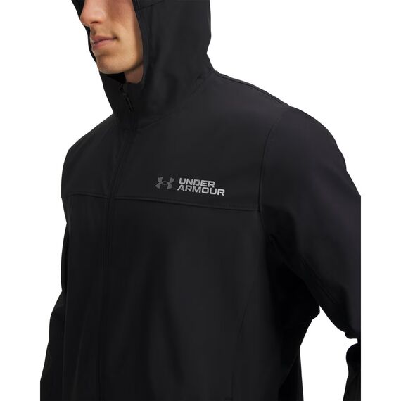 Under Armour UA Velociti Storm Jacket kurtka męska treningowa sportowa czarna, Kolor: czarny, Rozmiar: XL, 3 zdjęcie
