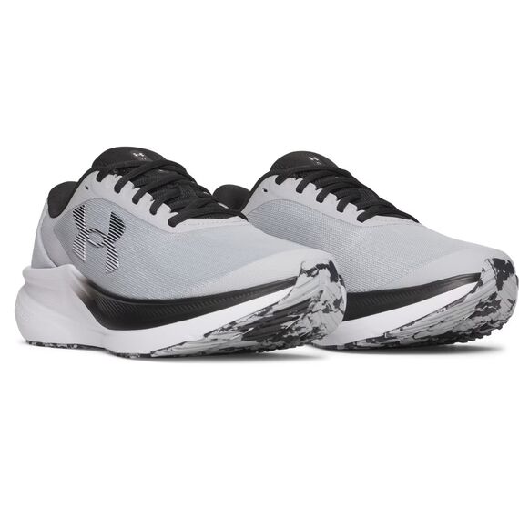 Under Armour UA Charged+ Chase męskie buty do biegania treningowe szare, Kolor: szary, Rozmiar: 12.5, 4 zdjęcie