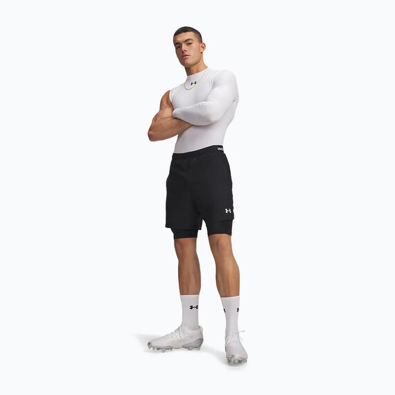Under Armour UA Vanish Woven 2.0 2w1 męskie spodenki treningowe czarne, Kolor: czarny, Rozmiar: L, 4 zdjęcie